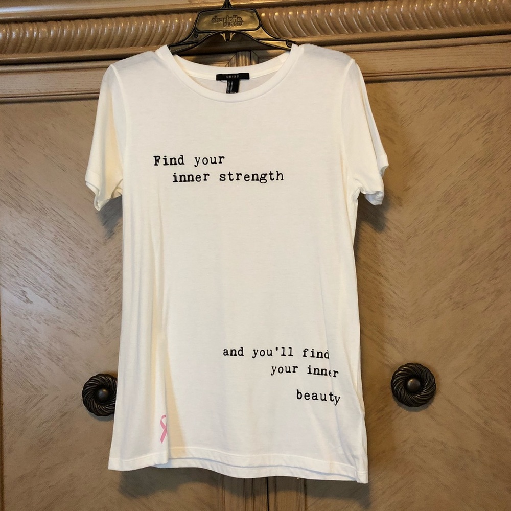 Forever 21 Breast Awareness Top (M)